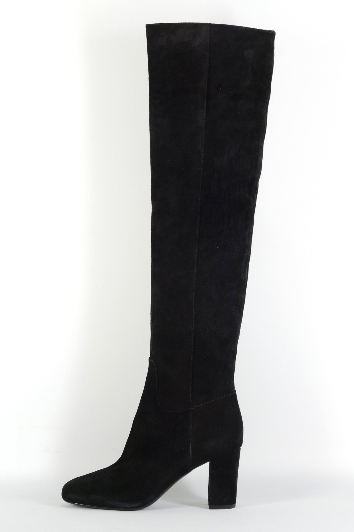 BUUTS Longchamps Hohe Stiefel Wildleder schwarz 225110-1