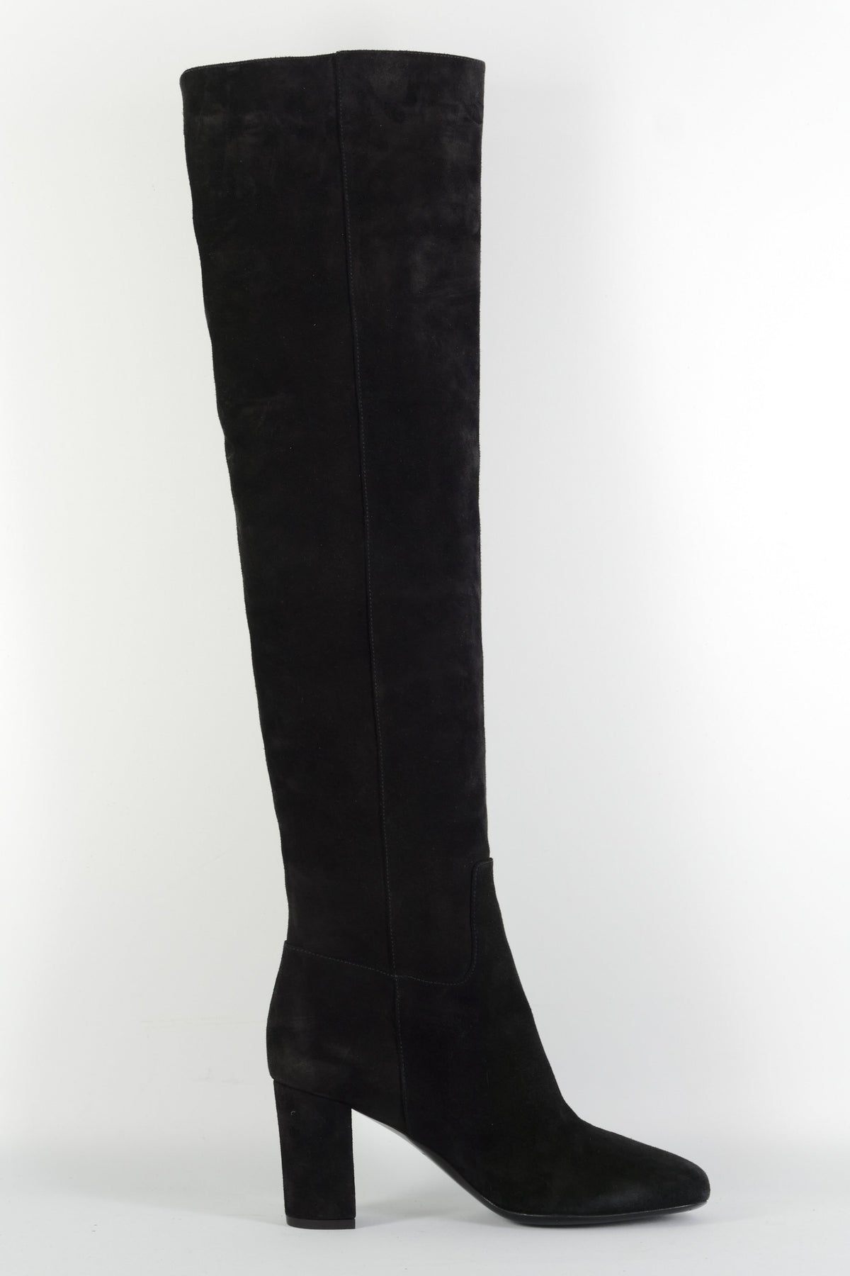 BUUTS Longchamps Hohe Stiefel Wildleder schwarz 225110-3
