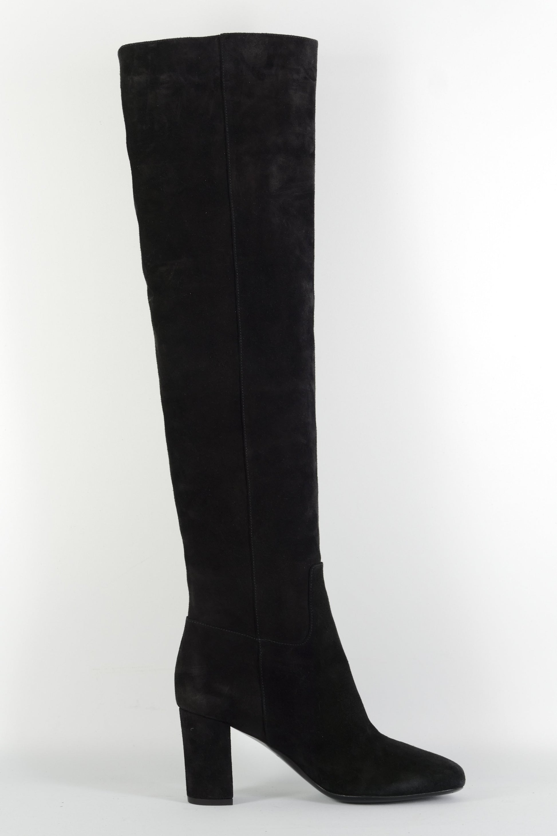 BUUTS Longchamps Hohe Stiefel Wildleder schwarz 225110-3