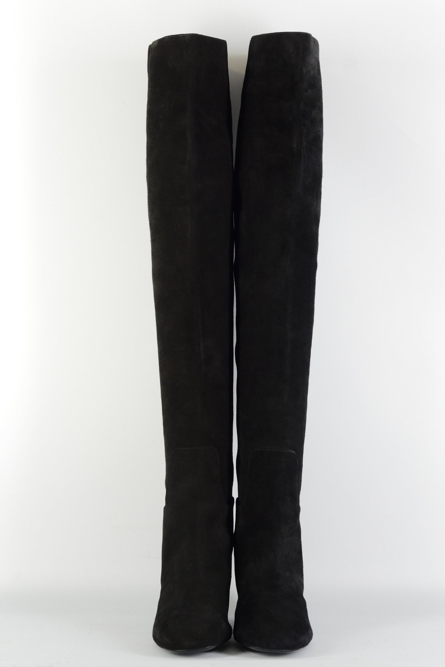 BUUTS Longchamps Hohe Stiefel Wildleder schwarz 225110-4