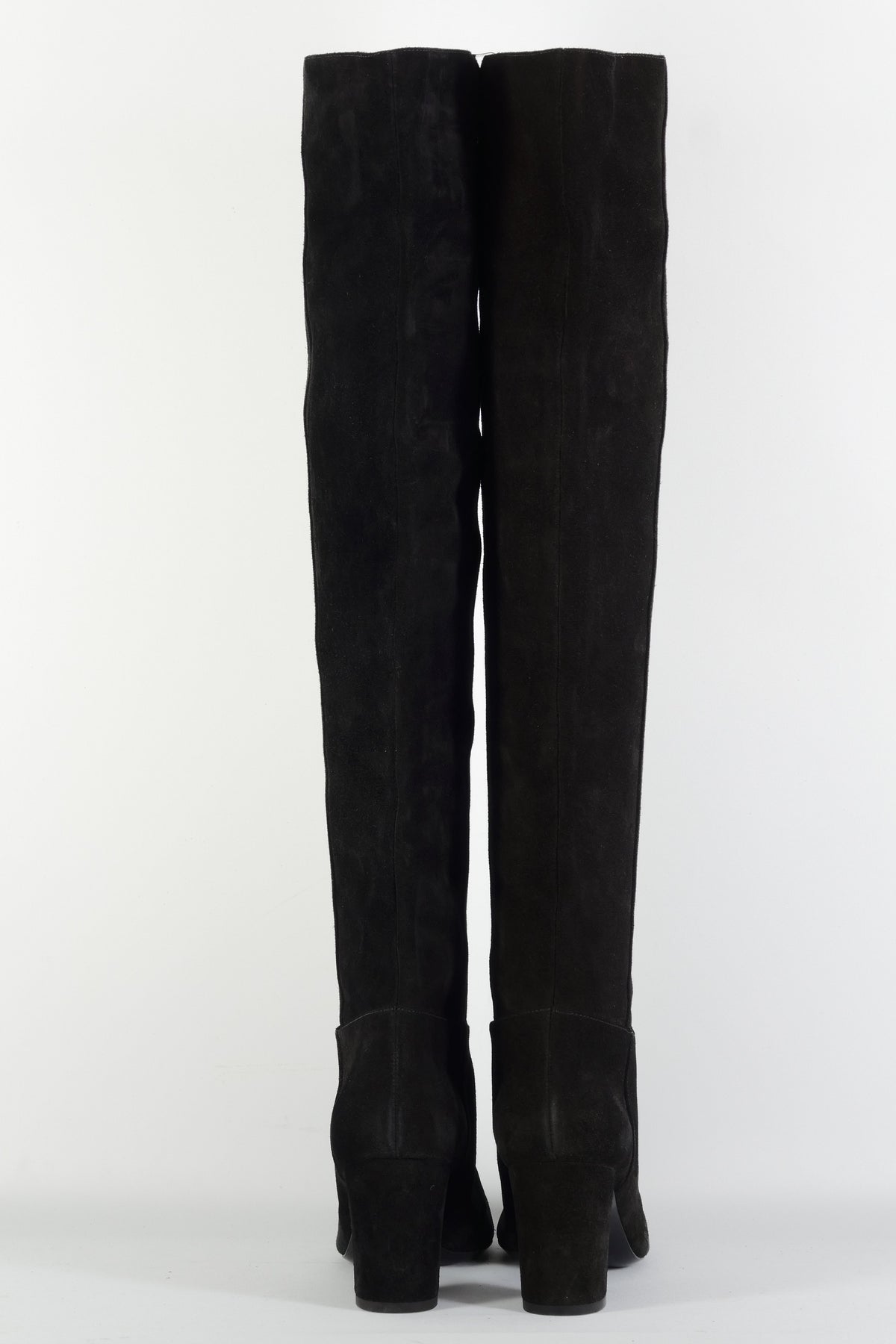 BUUTS Longchamps Hohe Stiefel Wildleder schwarz 225110-5