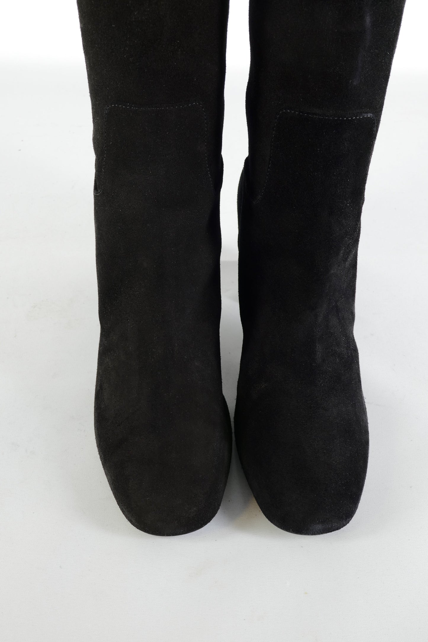 BUUTS Longchamps Hohe Stiefel Wildleder schwarz 225110-7