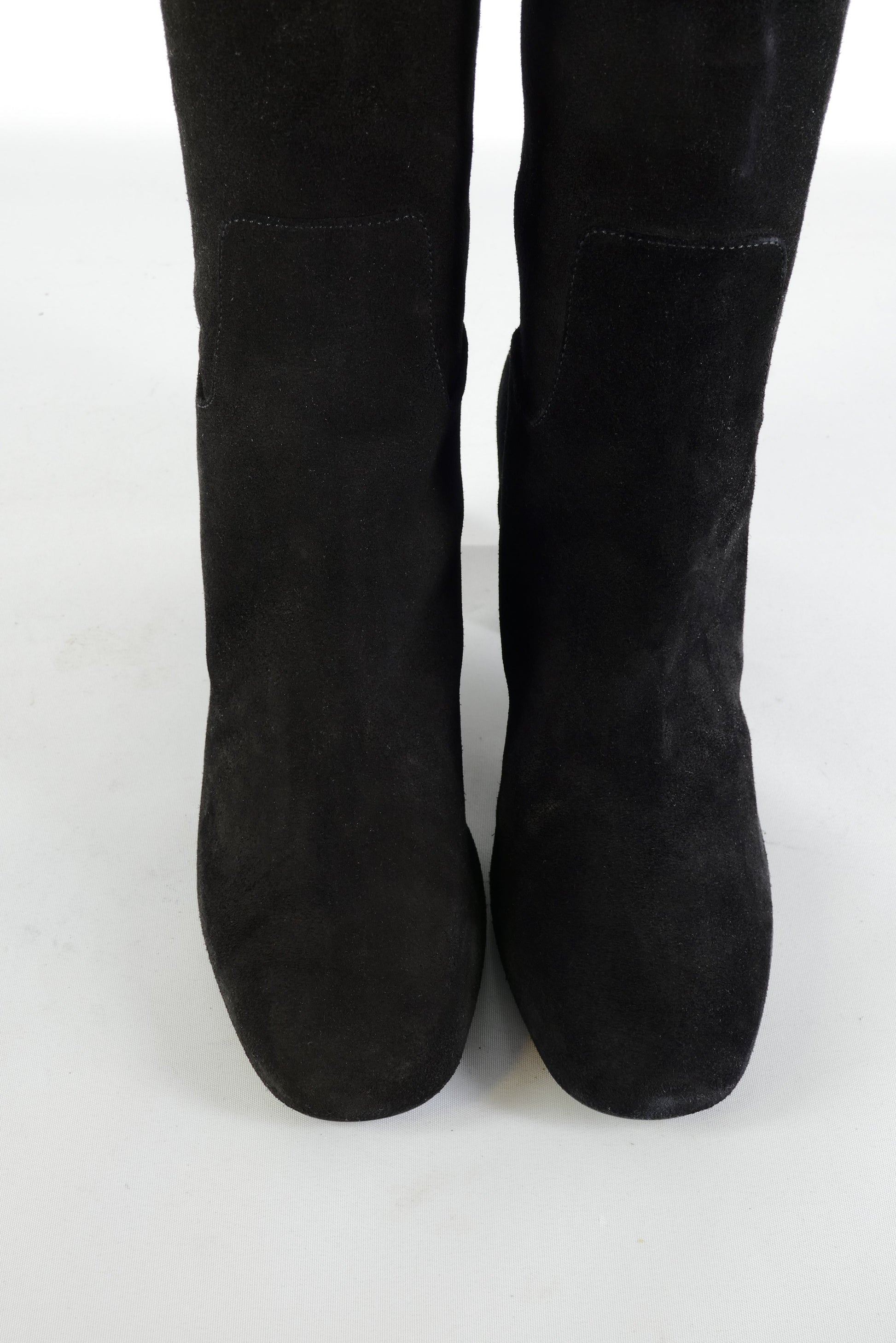 BUUTS Longchamps Hohe Stiefel Wildleder schwarz 225110-7