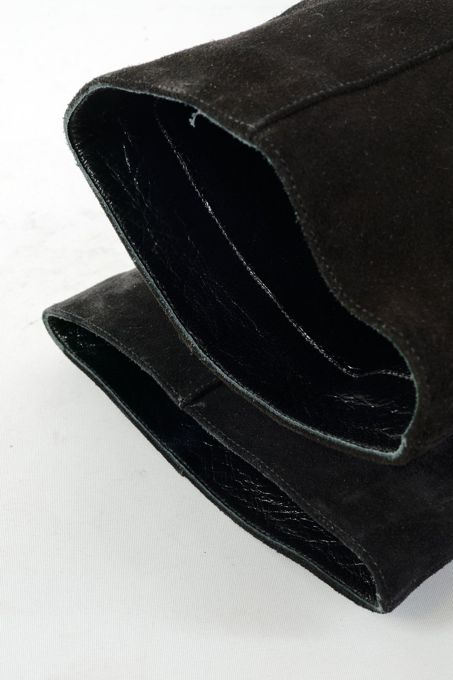 BUUTS Longchamps Hohe Stiefel Wildleder schwarz 225110-9