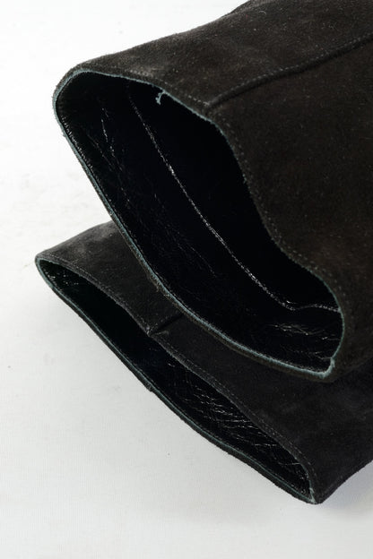 BUUTS Longchamps Hohe Stiefel Wildleder schwarz 225110-9