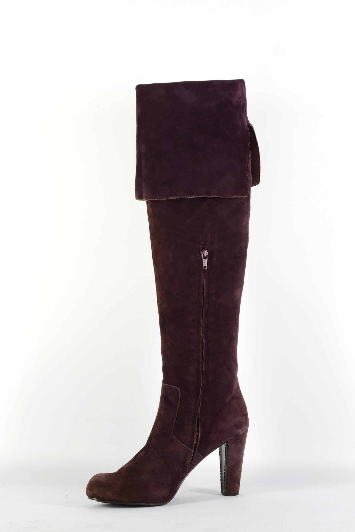 BUUTS Simonini Overknees Wildleder bordeaux 225111-10
