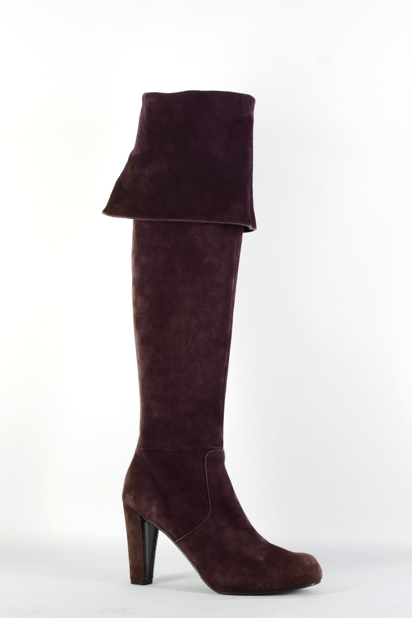 BUUTS Simonini Overknees Wildleder bordeaux 225111-11