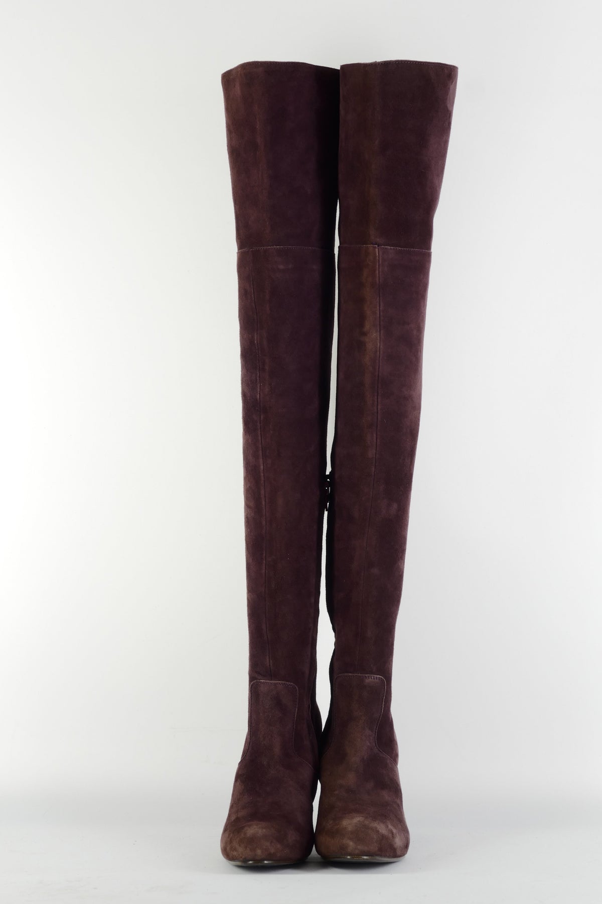BUUTS Simonini Overknees Wildleder bordeaux 225111-4