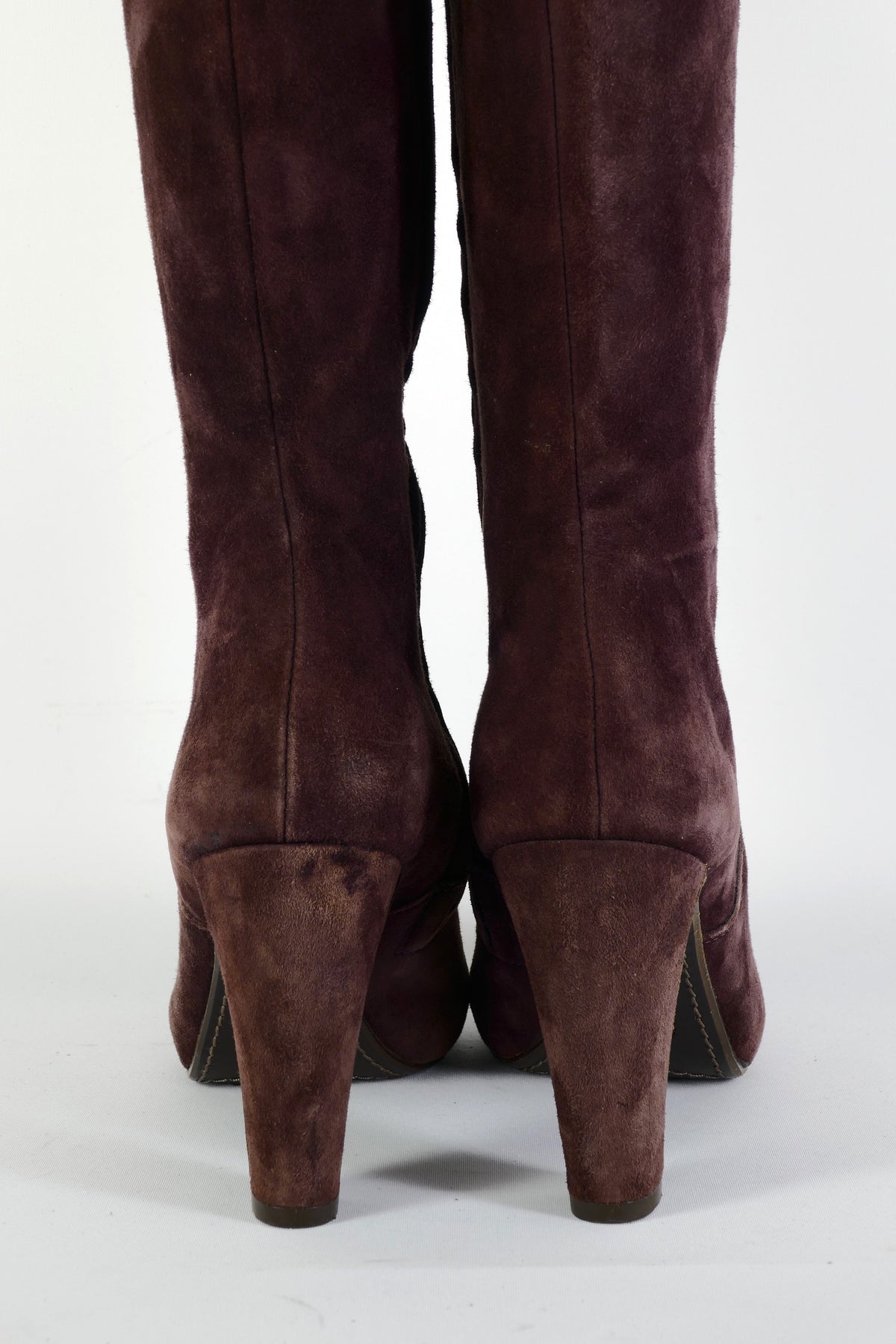 BUUTS Simonini Overknees Wildleder bordeaux 225111-6