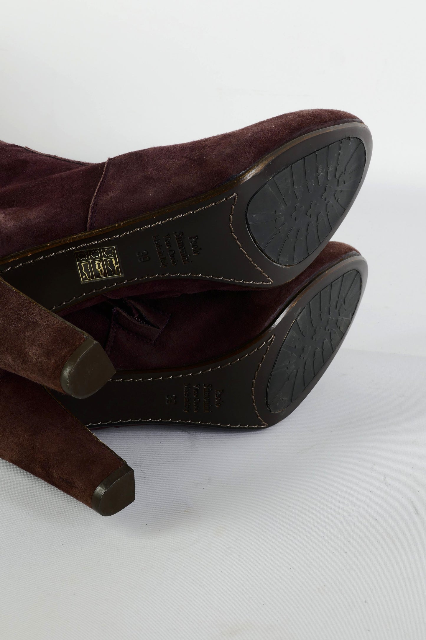 BUUTS Simonini Overknees Wildleder bordeaux 225111-8