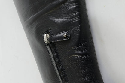 BUUTS Pollini Overknees Leder schwarz 225112-8