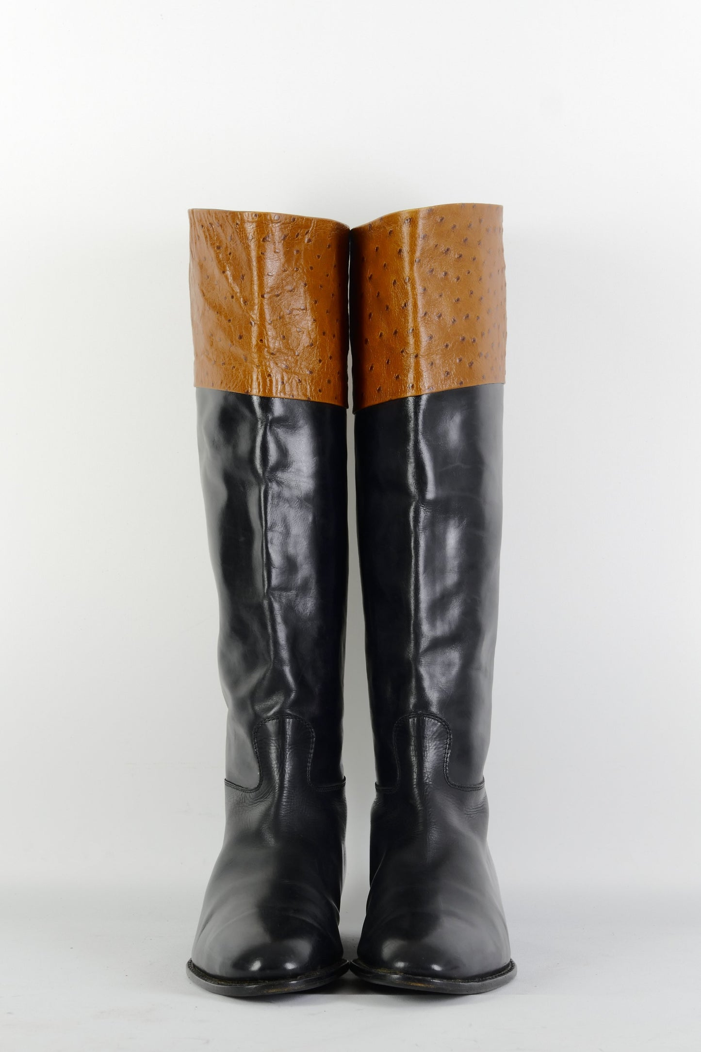 BUUTS Bruno Magli Vintage-Stiefel Leder mehrfarbig 225113-4