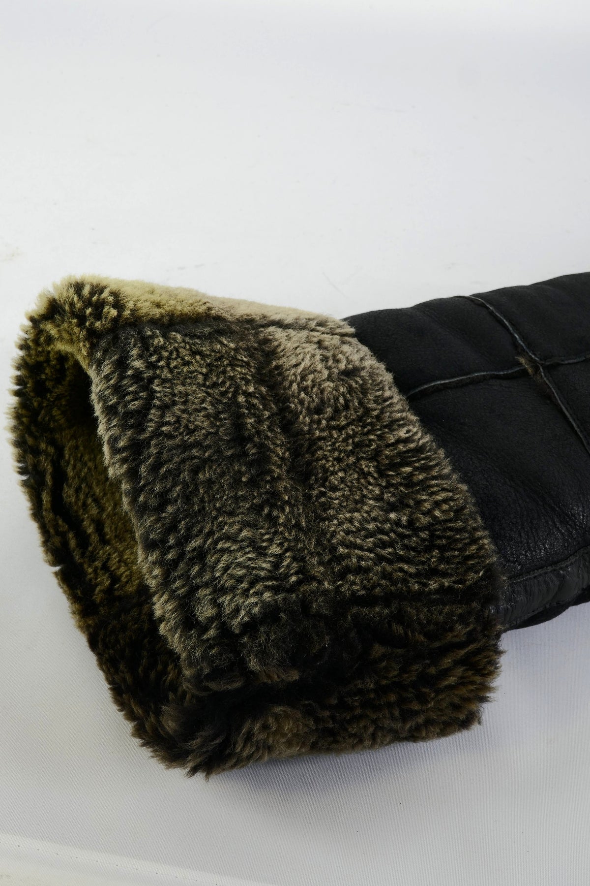 BUUTS Shabbies Overknees Leder schwarz 225115-10