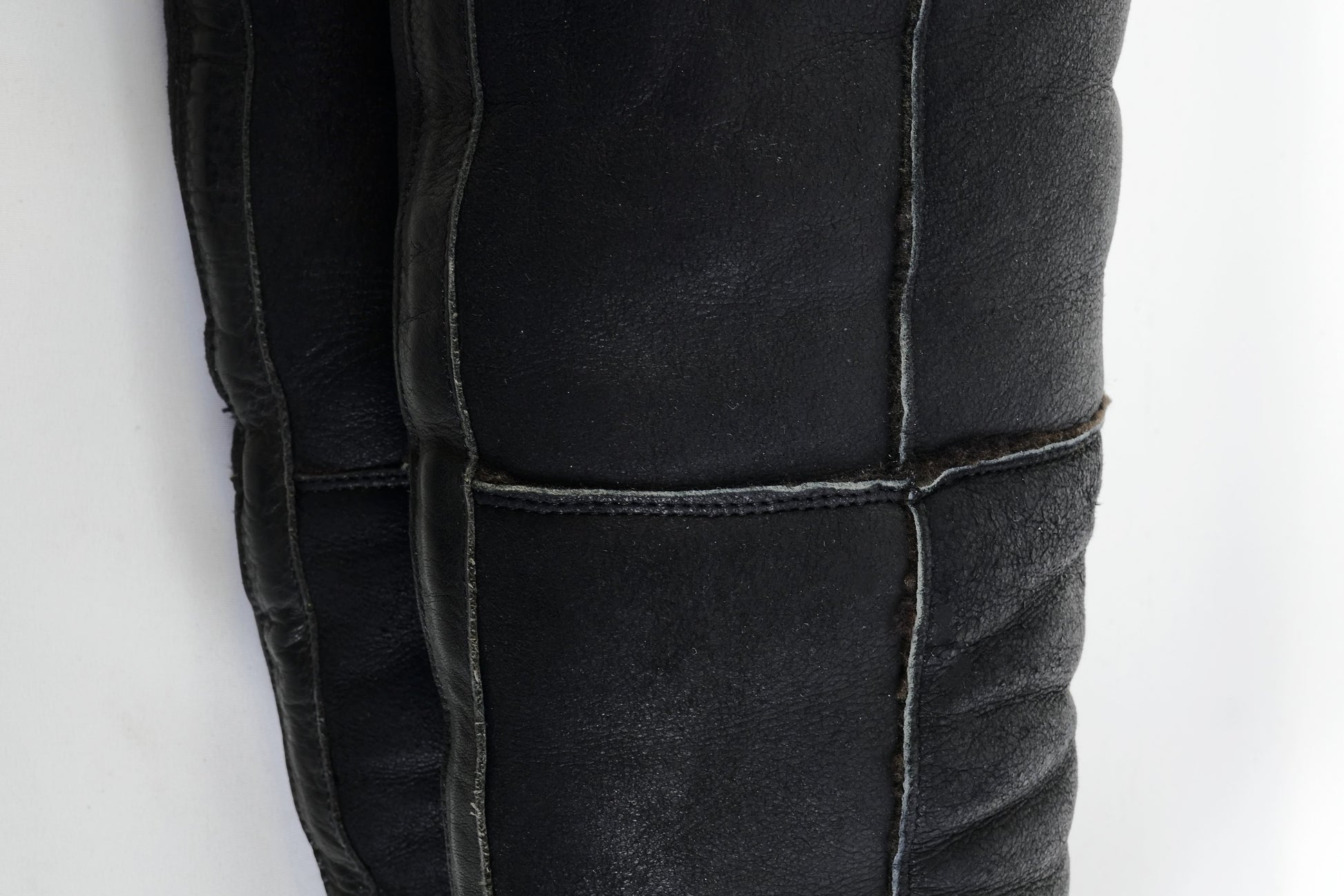 BUUTS Shabbies Overknees Leder schwarz 225115-9