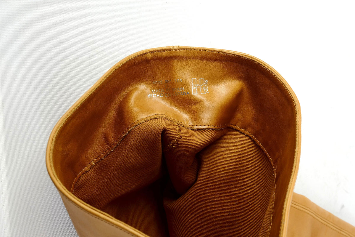 BUUTS Zara Overknees Leder cognac 225117-10