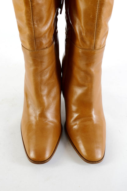BUUTS Zara Overknees Leder cognac 225117-7