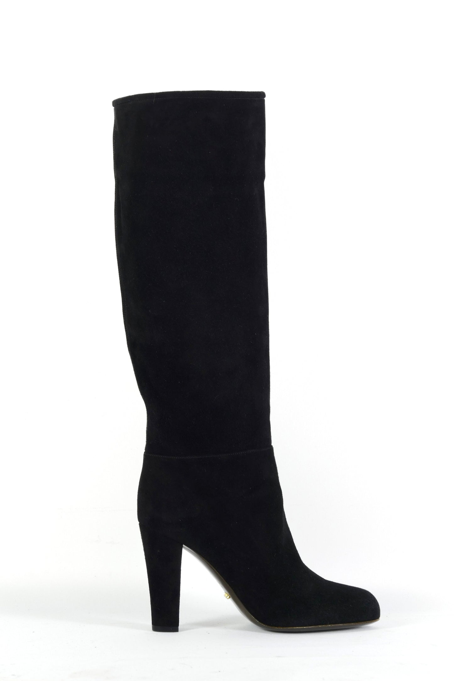 BUUTS Sergio Rossi Stiefel Wildleder schwarz 225118-3