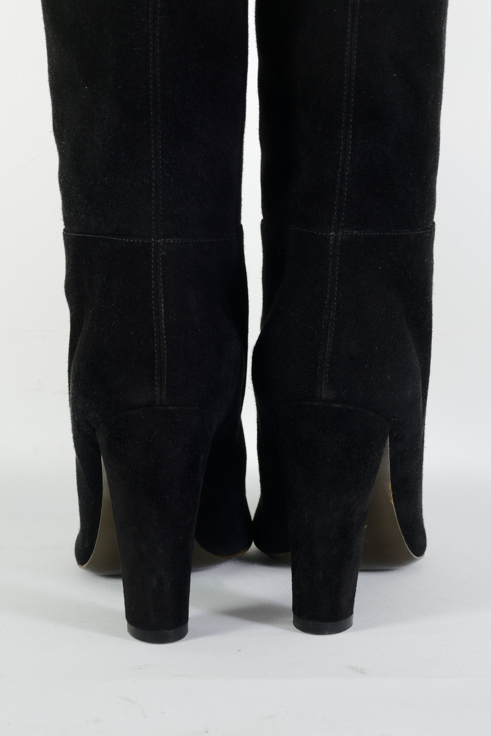 BUUTS Sergio Rossi Stiefel Wildleder schwarz 225118-6
