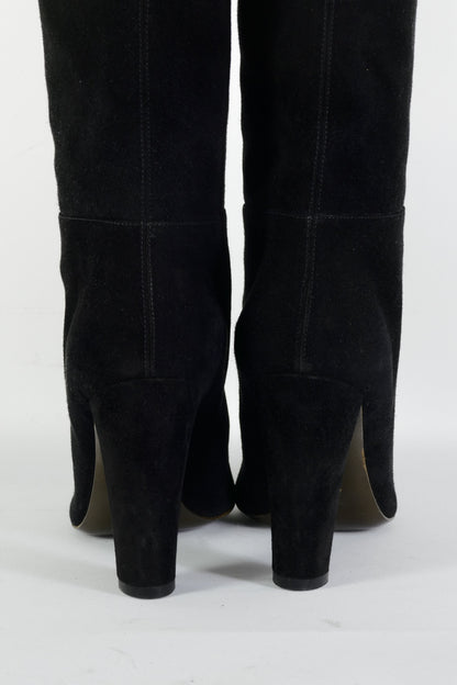 BUUTS Sergio Rossi Stiefel Wildleder schwarz 225118-6