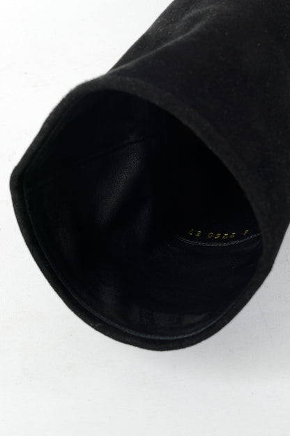 BUUTS Sergio Rossi Stiefel Wildleder schwarz 225118-9