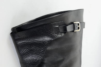 BUUTS Ralph Lauren Collection Overknees Leder schwarz 225120-9