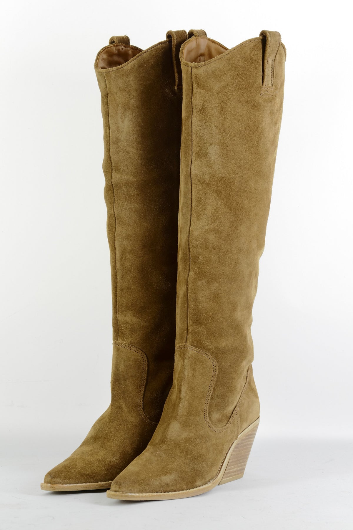 BUUTS Bronx Stiefel Wildleder camel 225121-2