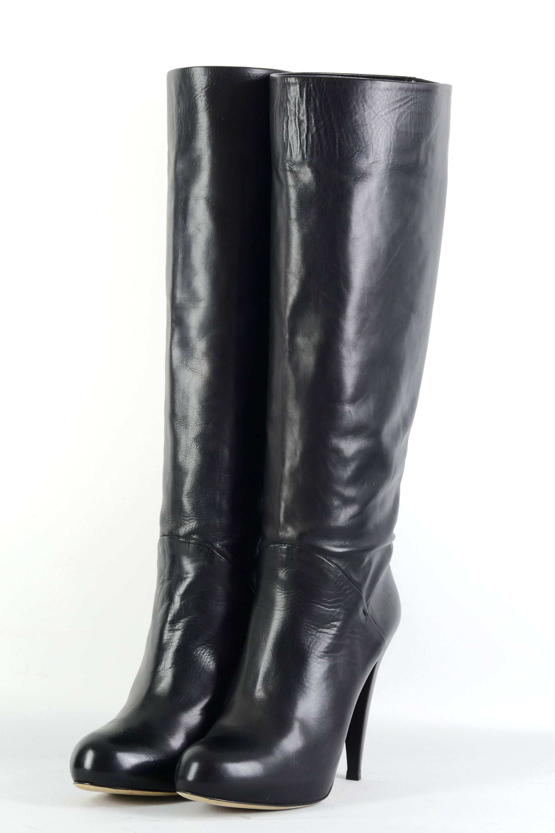 BUUTS Bally Stiefel Leder schwarz 225122-2