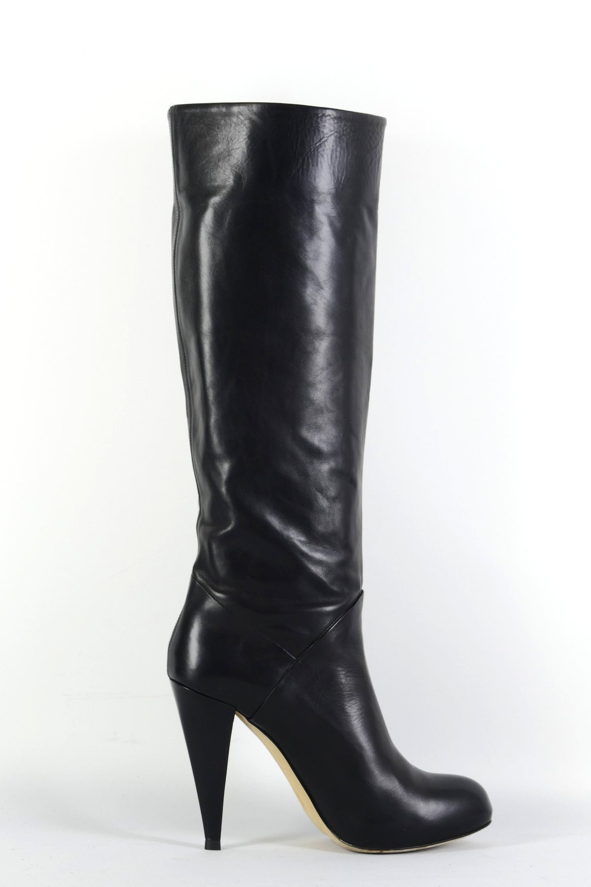 BUUTS Bally Stiefel Leder schwarz 225122-3
