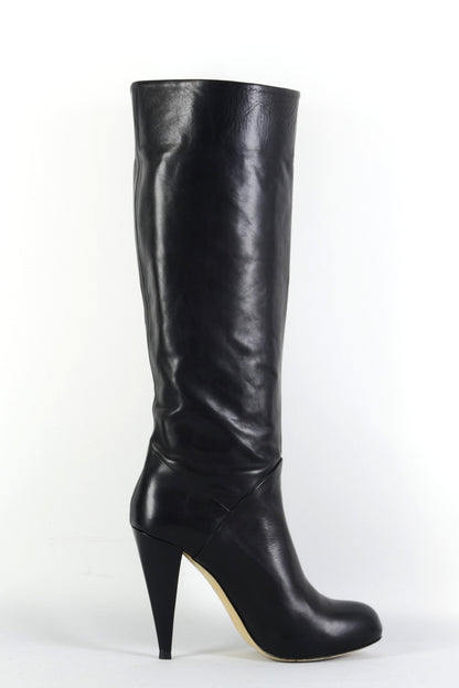 BUUTS Bally Stiefel Leder schwarz 225122-3