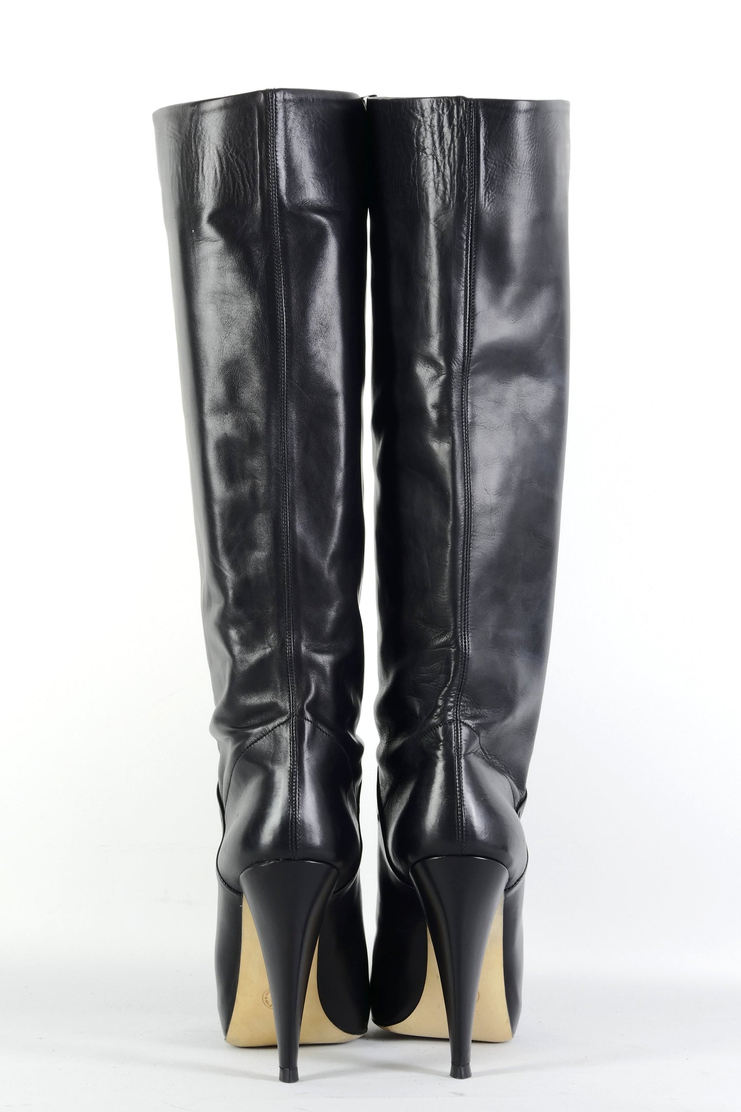 BUUTS Bally Stiefel Leder schwarz 225122-5