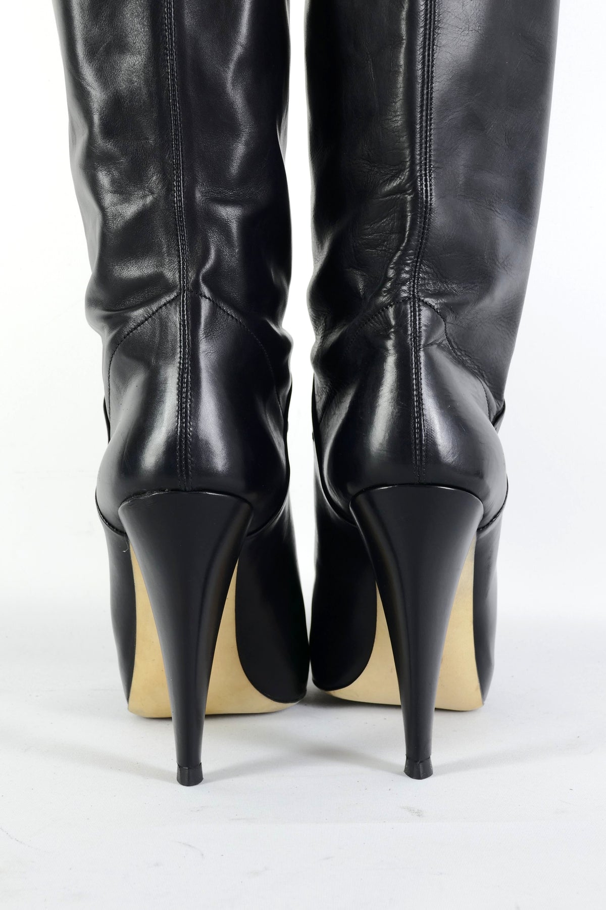 BUUTS Bally Stiefel Leder schwarz 225122-6