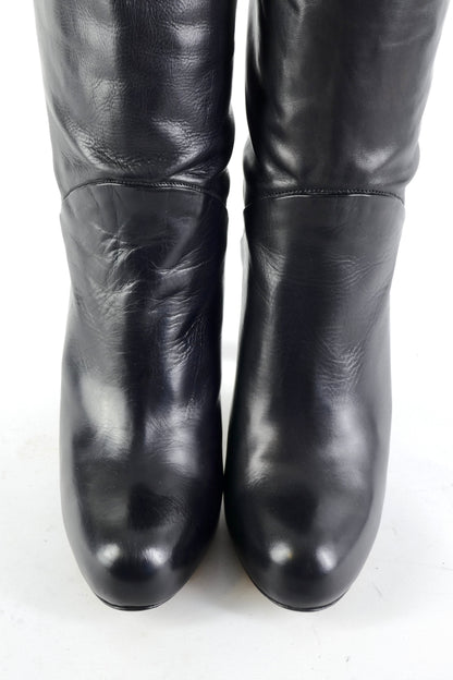 BUUTS Bally Stiefel Leder schwarz 225122-7
