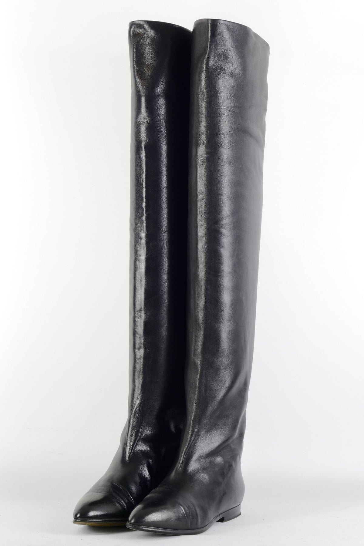 BUUTS Maud Frizon Vintage-Stiefel Leder schwarz 225123-2