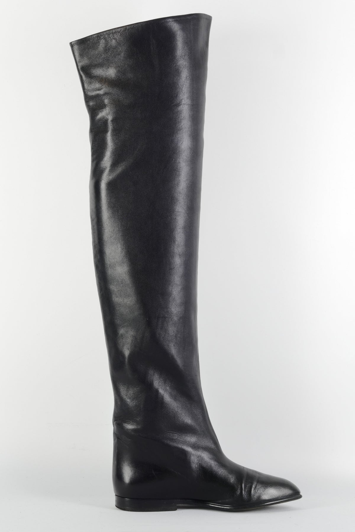BUUTS Maud Frizon Vintage-Stiefel Leder schwarz 225123-3