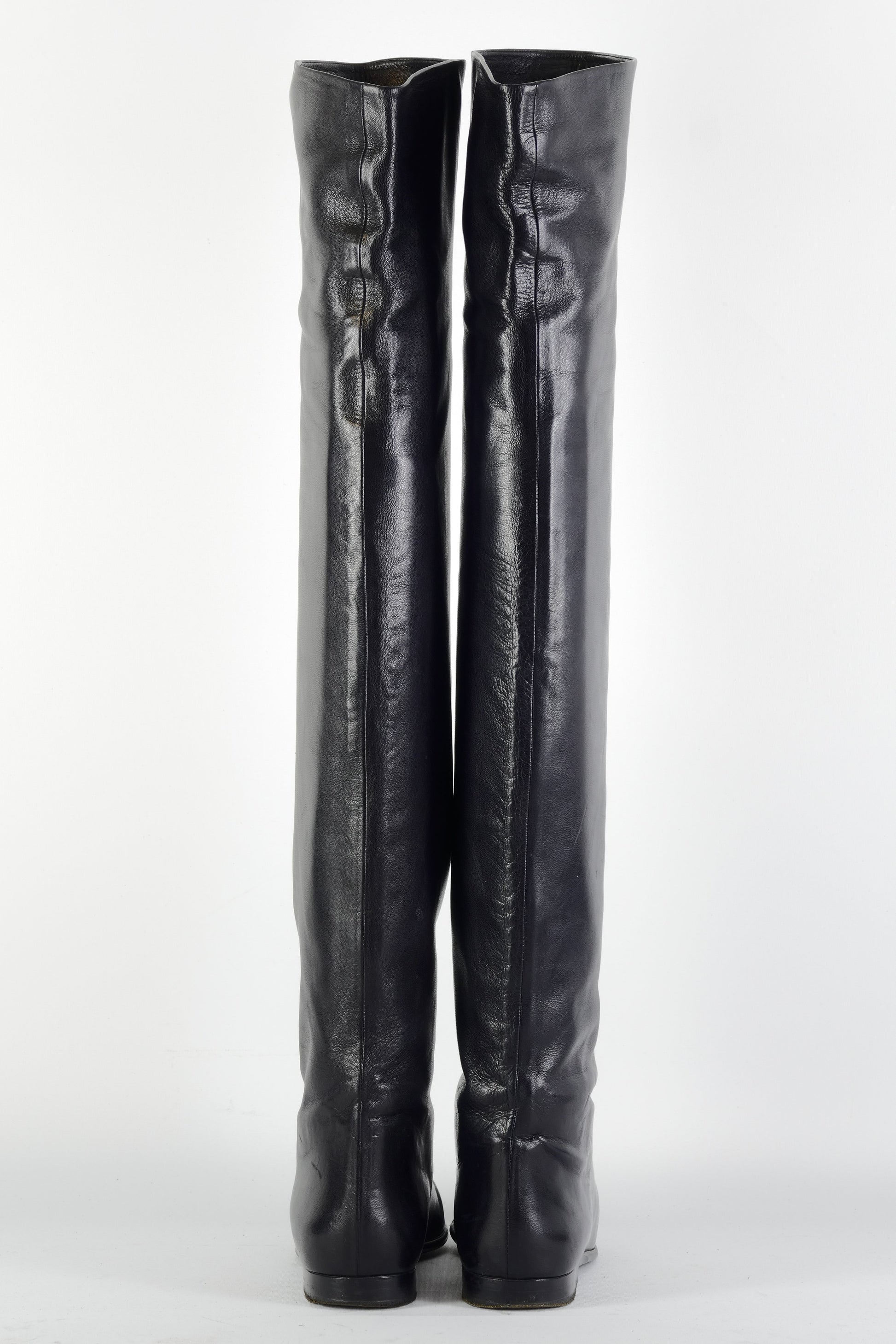 BUUTS Maud Frizon Vintage-Stiefel Leder schwarz 225123-5