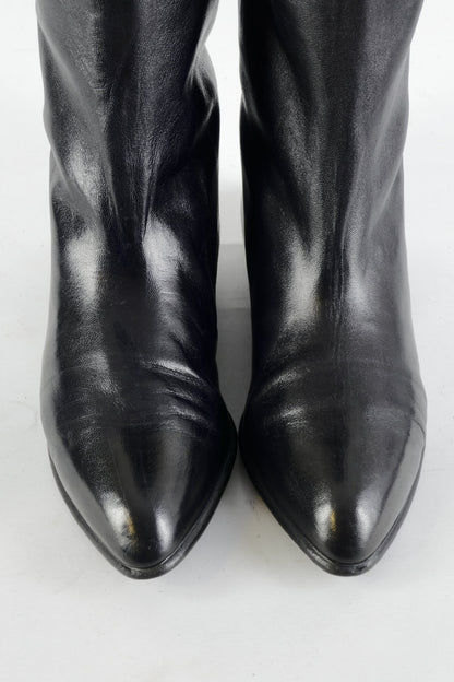 BUUTS Maud Frizon Vintage-Stiefel Leder schwarz 225123-7