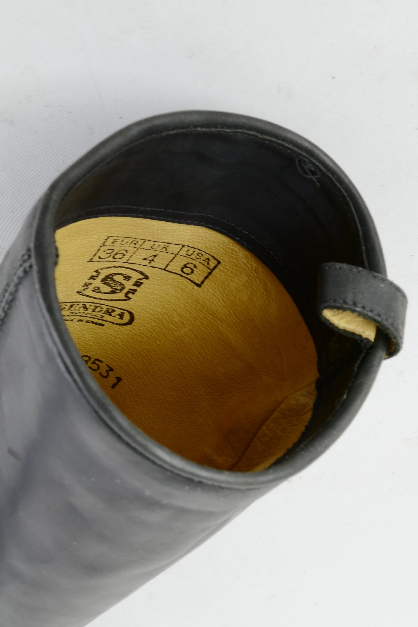 BUUTS Sendra Stiefel Leder schwarz 225127-11