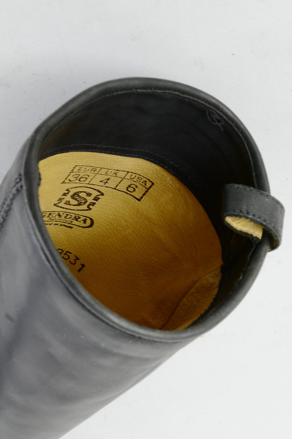 BUUTS Sendra Stiefel Leder schwarz 225127-11