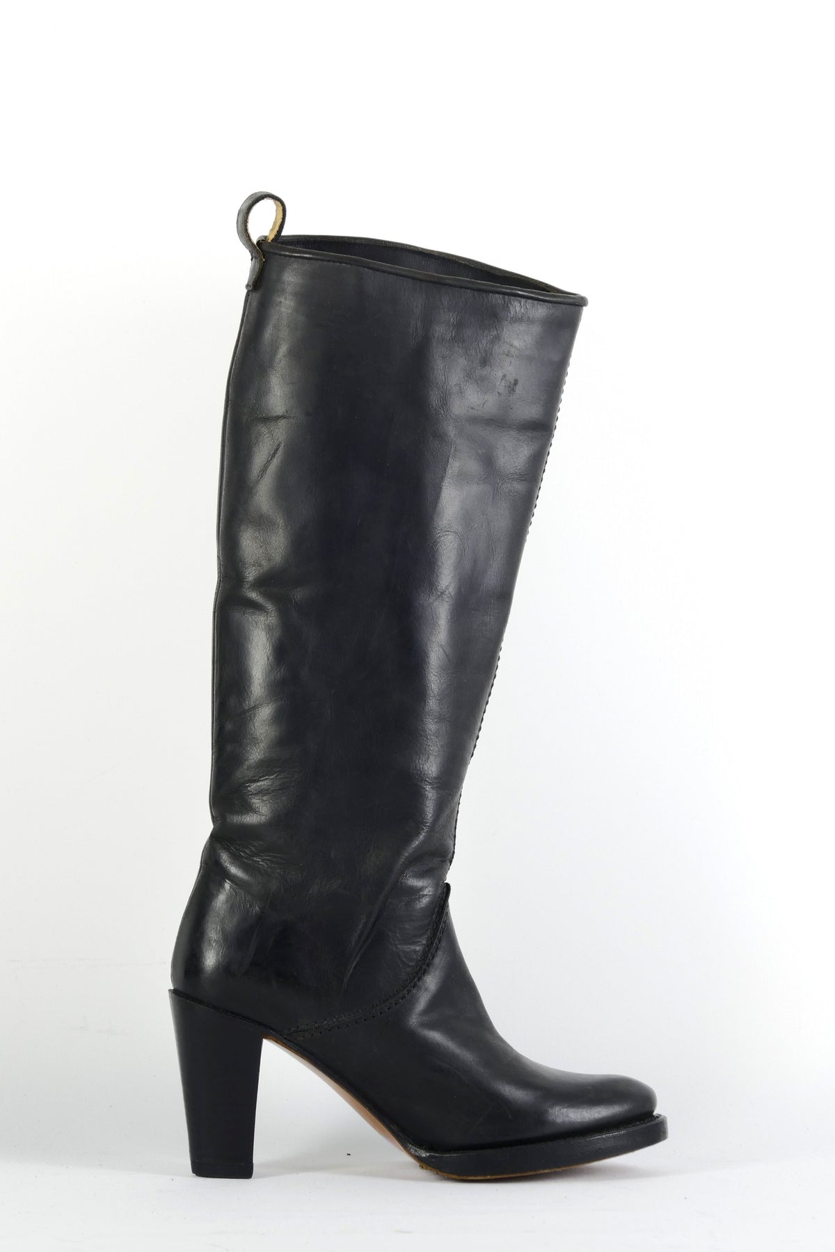 BUUTS Sendra Stiefel Leder schwarz 225127-3