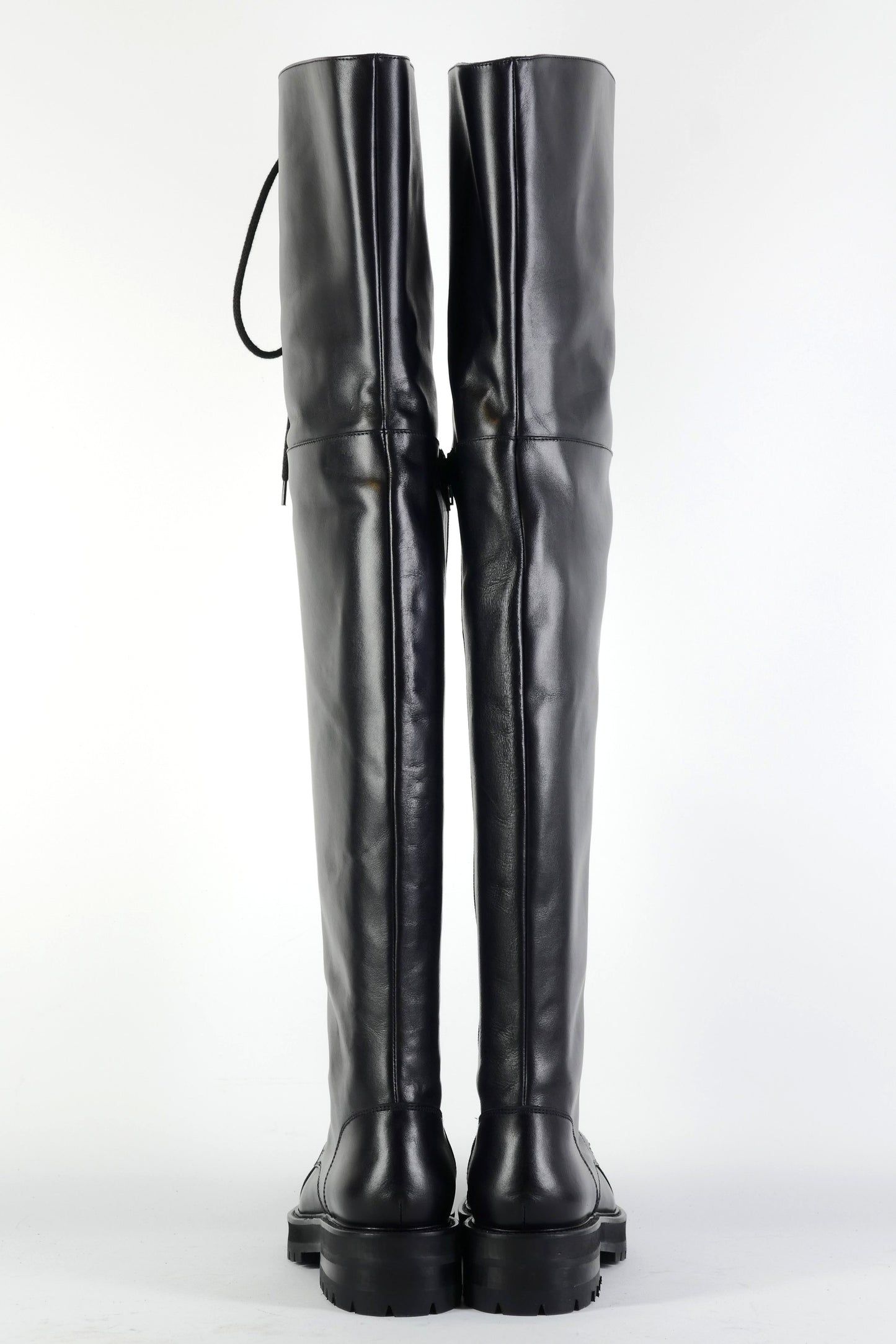 BUUTS Dondup Overknees Leder schwarz 225129-5