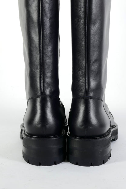 BUUTS Dondup Overknees Leder schwarz 225129-6