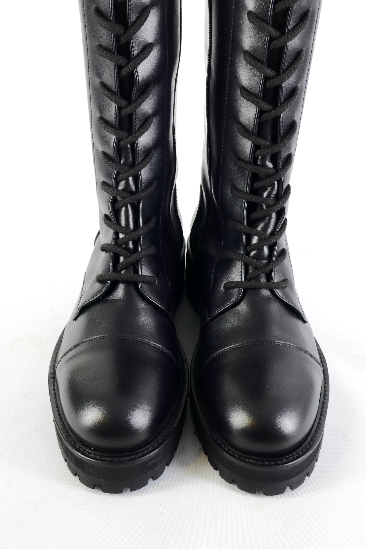 BUUTS Dondup Overknees Leder schwarz 225129-7