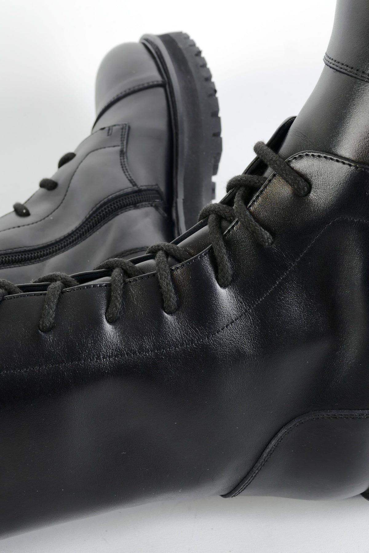 BUUTS Dondup Overknees Leder schwarz 225129-9