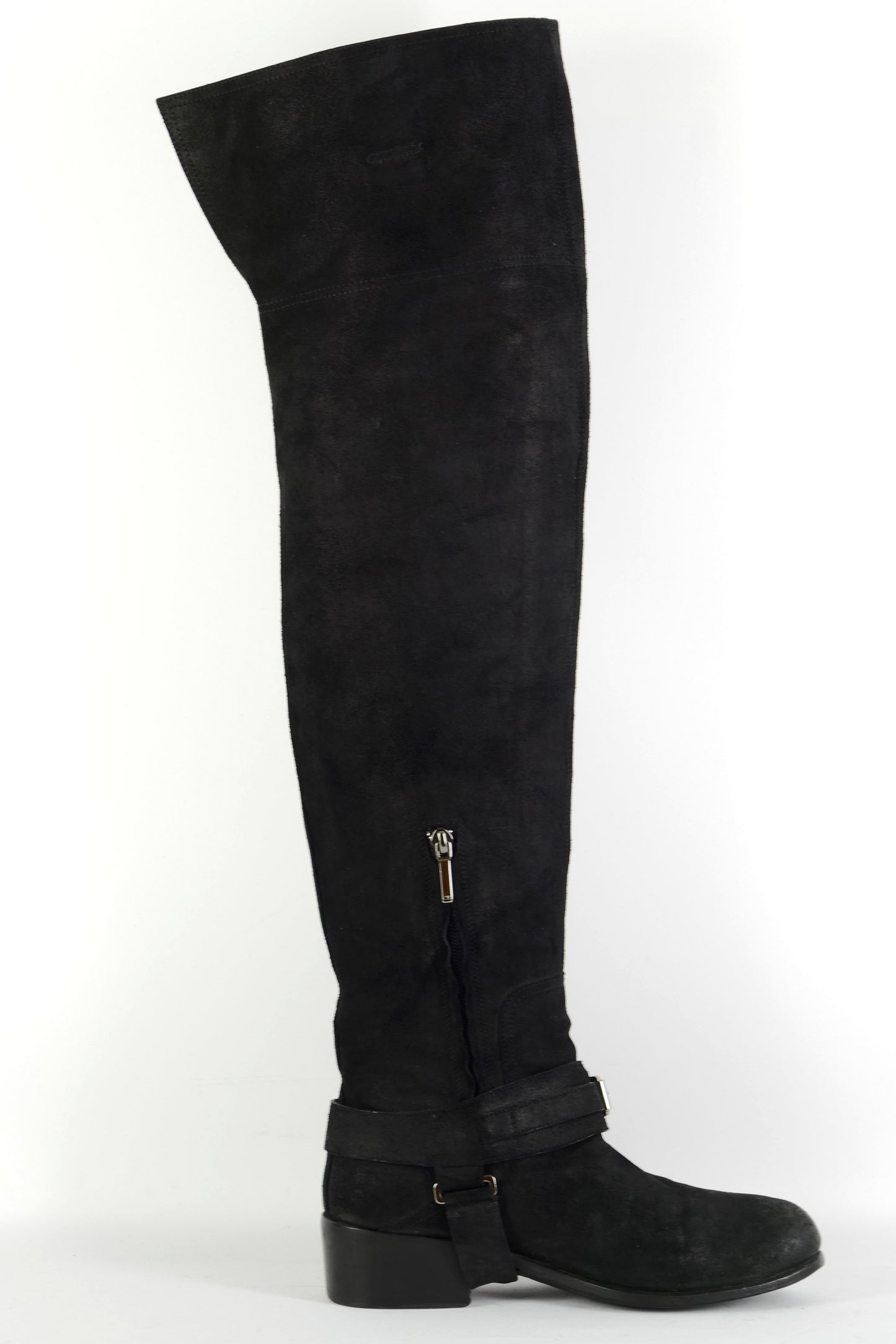 BUUTS Dior Overknees Wildleder schwarz 225131-3