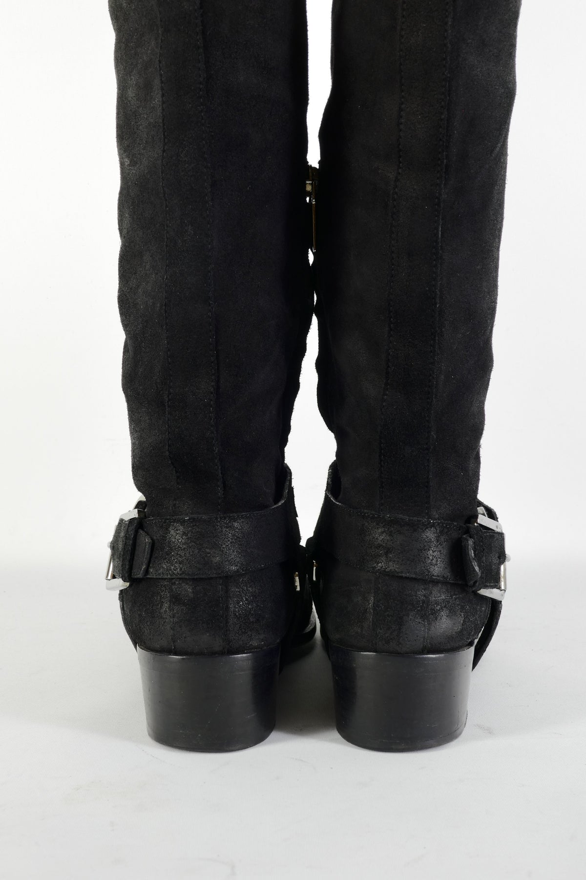 BUUTS Dior Overknees Wildleder schwarz 225131-6
