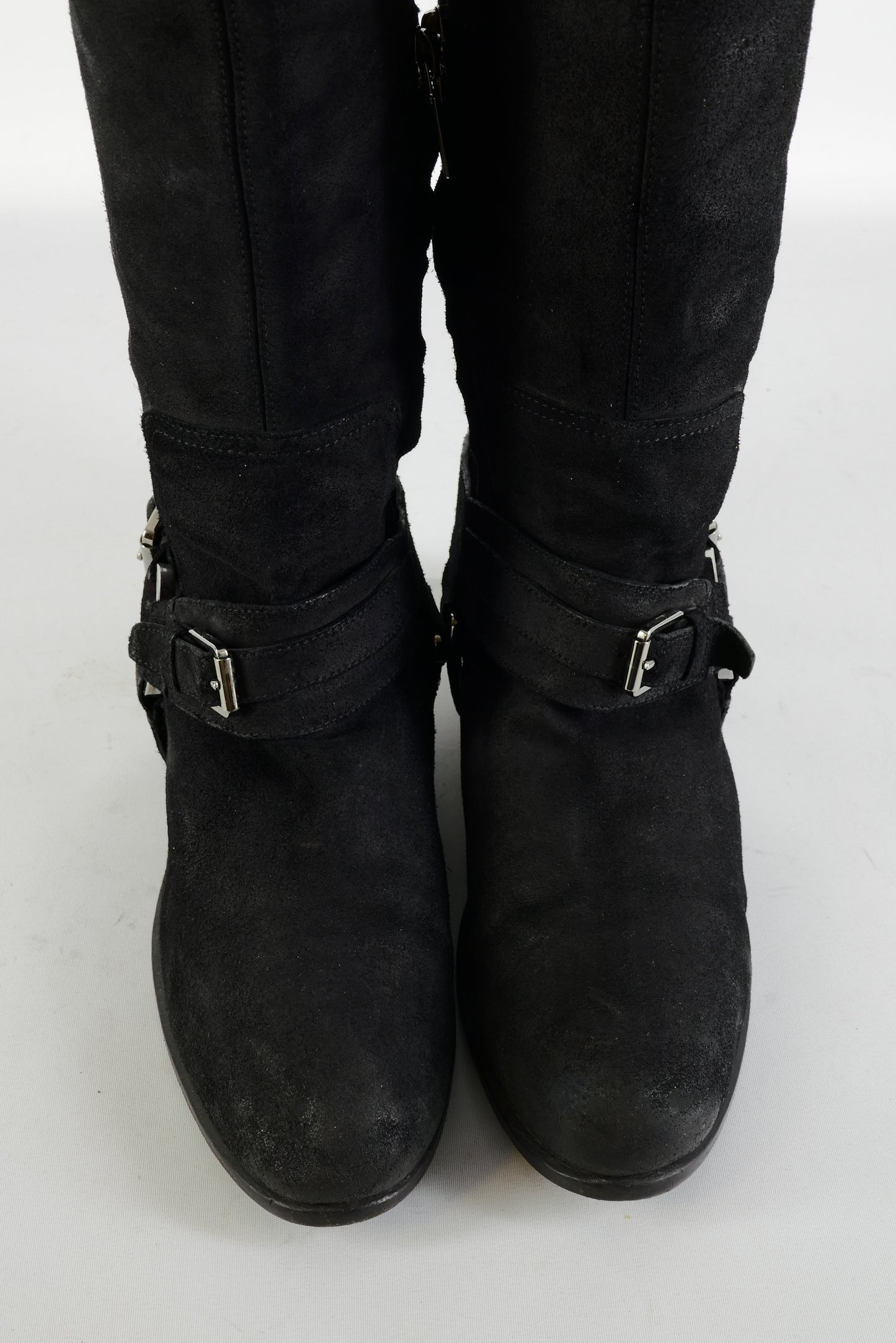 BUUTS Dior Overknees Wildleder schwarz 225131-7