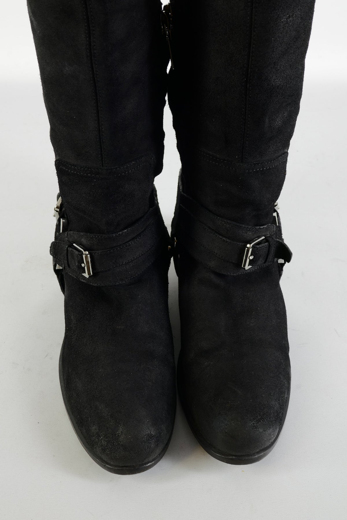 BUUTS Dior Overknees Wildleder schwarz 225131-7