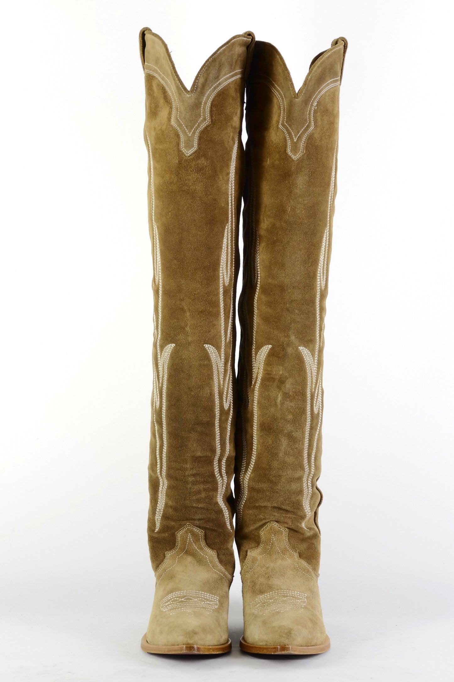 BUUTS Sonora Overknees Wildleder beige 225132-4