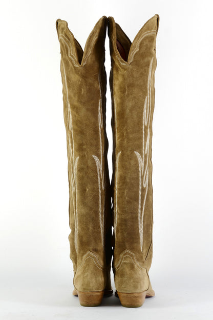 BUUTS Sonora Overknees Wildleder beige 225132-5