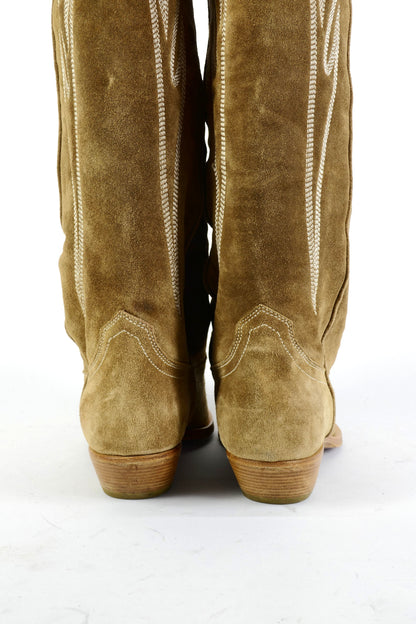 BUUTS Sonora Overknees Wildleder beige 225132-6